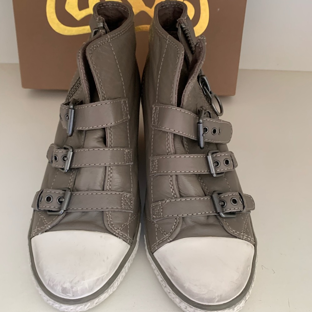 Ash leather sneakers